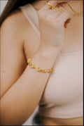 Nuvora Gold Link Chain Bracelet